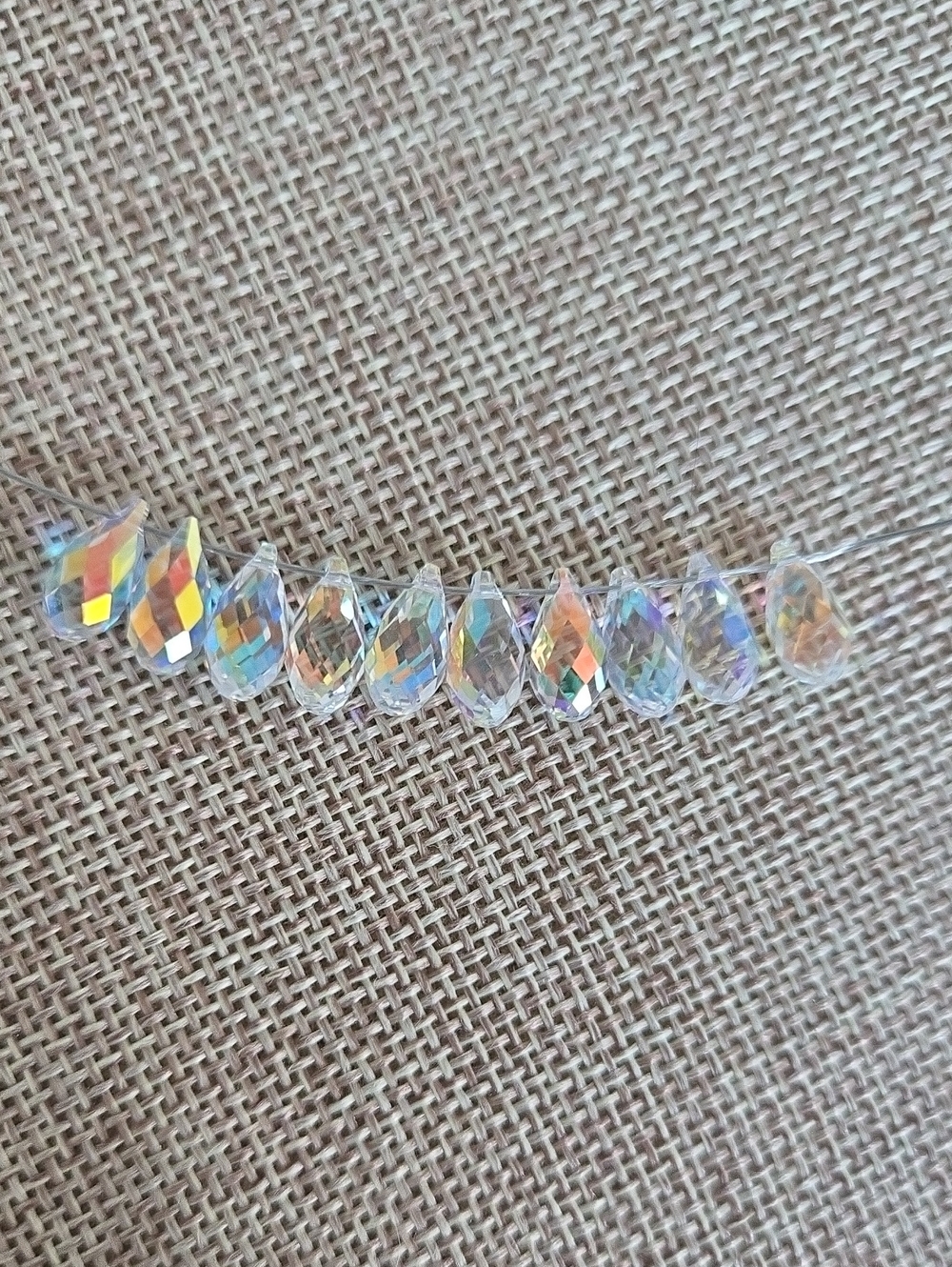 Crafting Supplies, Swarovski Crystal Briolettes - Picture 7 of 8